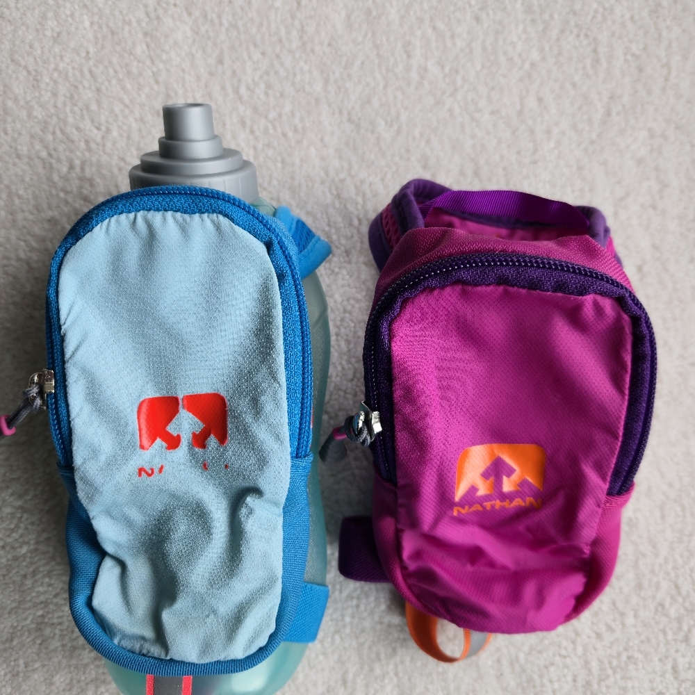 Nathan Flask Bottle 16 oz. & 2 Holders